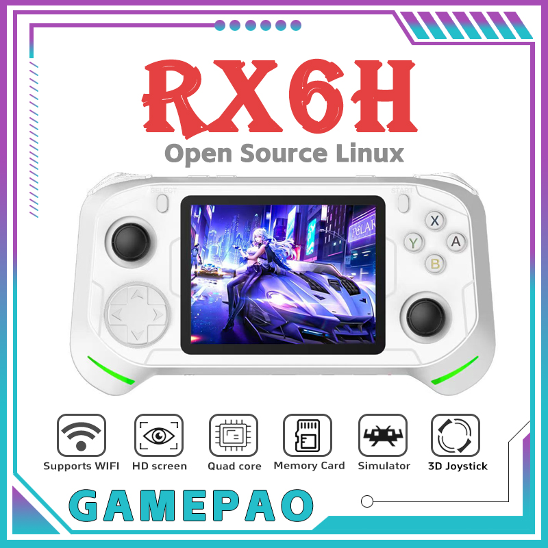 Retro Gaming Power Bank - Open Source RX6H Retro Handheld Video