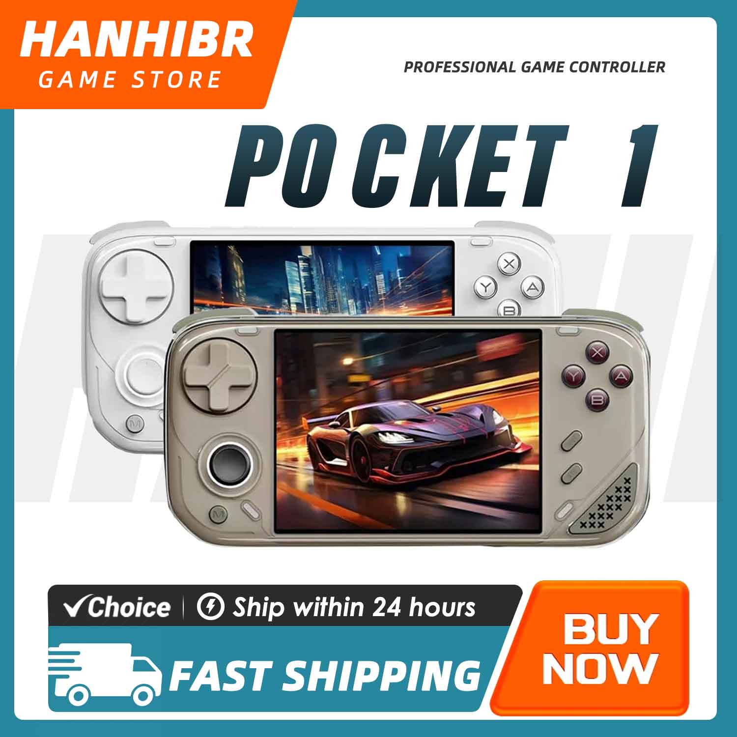 Retro Gaming Power Bank - MINILOONG POCKET 1 Handheld Game Console
