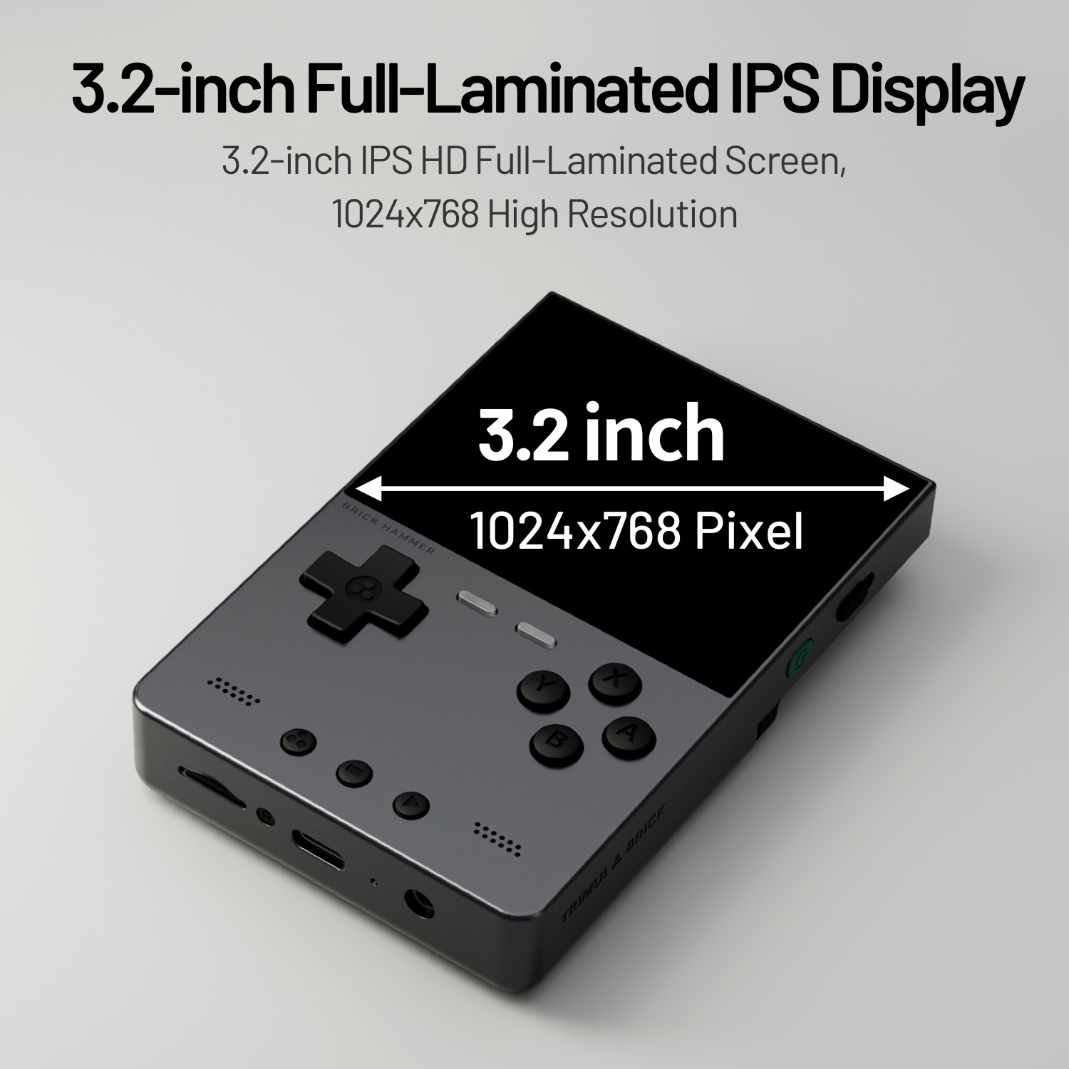 TRIMUI BRICK Hammer Mini Metal - Retro Gaming Handheld Best 评论和价格