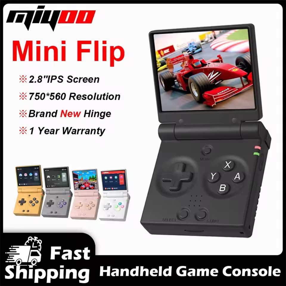 MIYOO Mini Flip Retro Handheld - Retro Gaming Power Bank 评论和价格