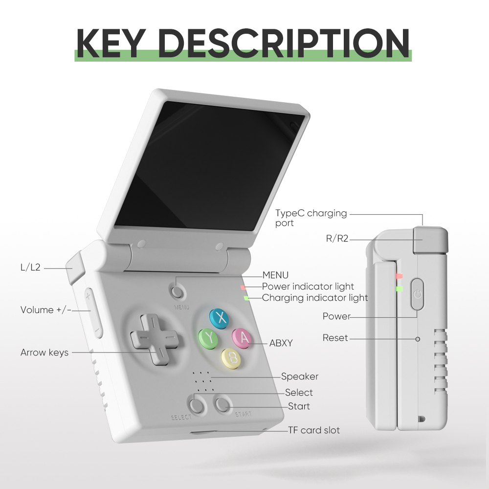 MIYOO Mini Flip Retro Handheld - Retro Gaming Power Bank 评论和价格