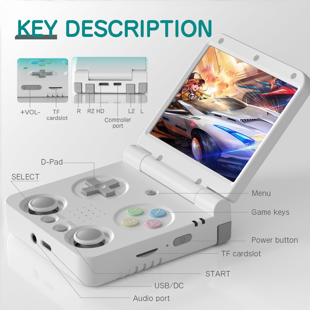MIYOO Flip V2 Retro Handheld G - Retro Gaming Power Bank 评论和价格