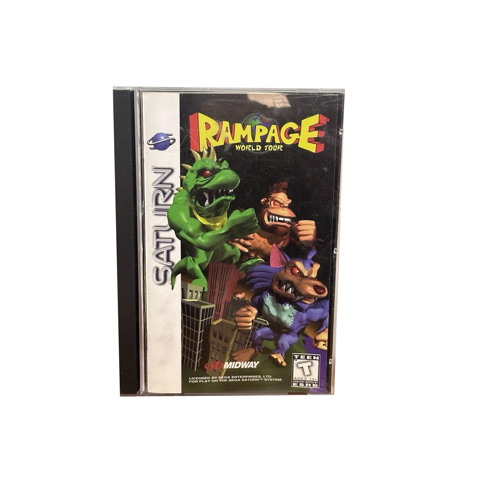 Saturn Copy Disc Game rampage  - Retro Gaming Qss 评论和价格