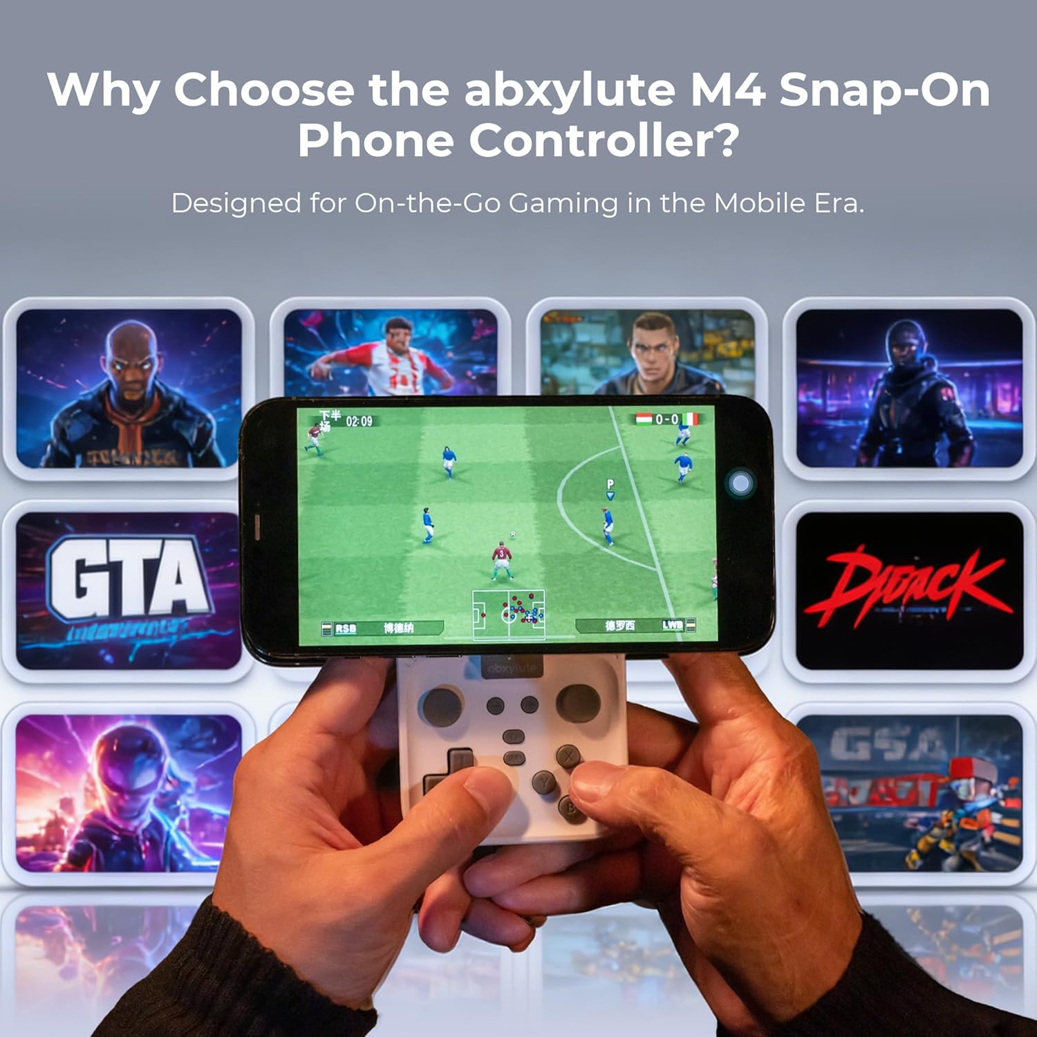 M4 Snap-On Mobile Gaming Contr - Retro Gaming On Android 评论和价格