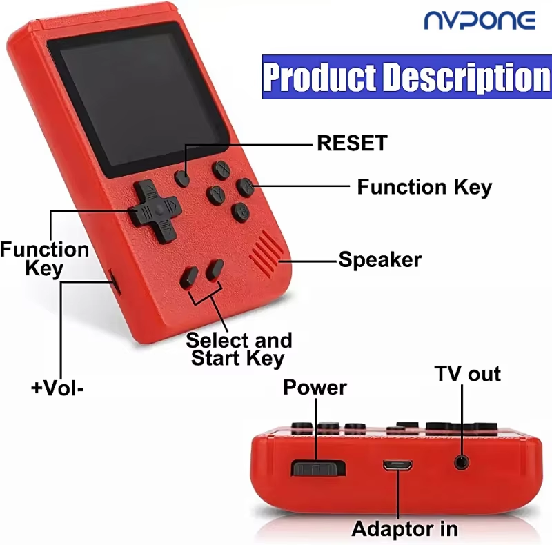 NEW Portable Retro Mini Video  - Retro Gaming Power Bank 评论和价格