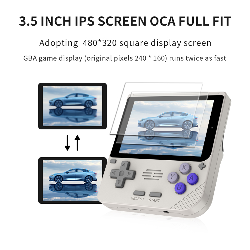 POWKIDDY V10 3.5-Inch IPS Oca  - Retro Gaming Power Bank 评论和价格