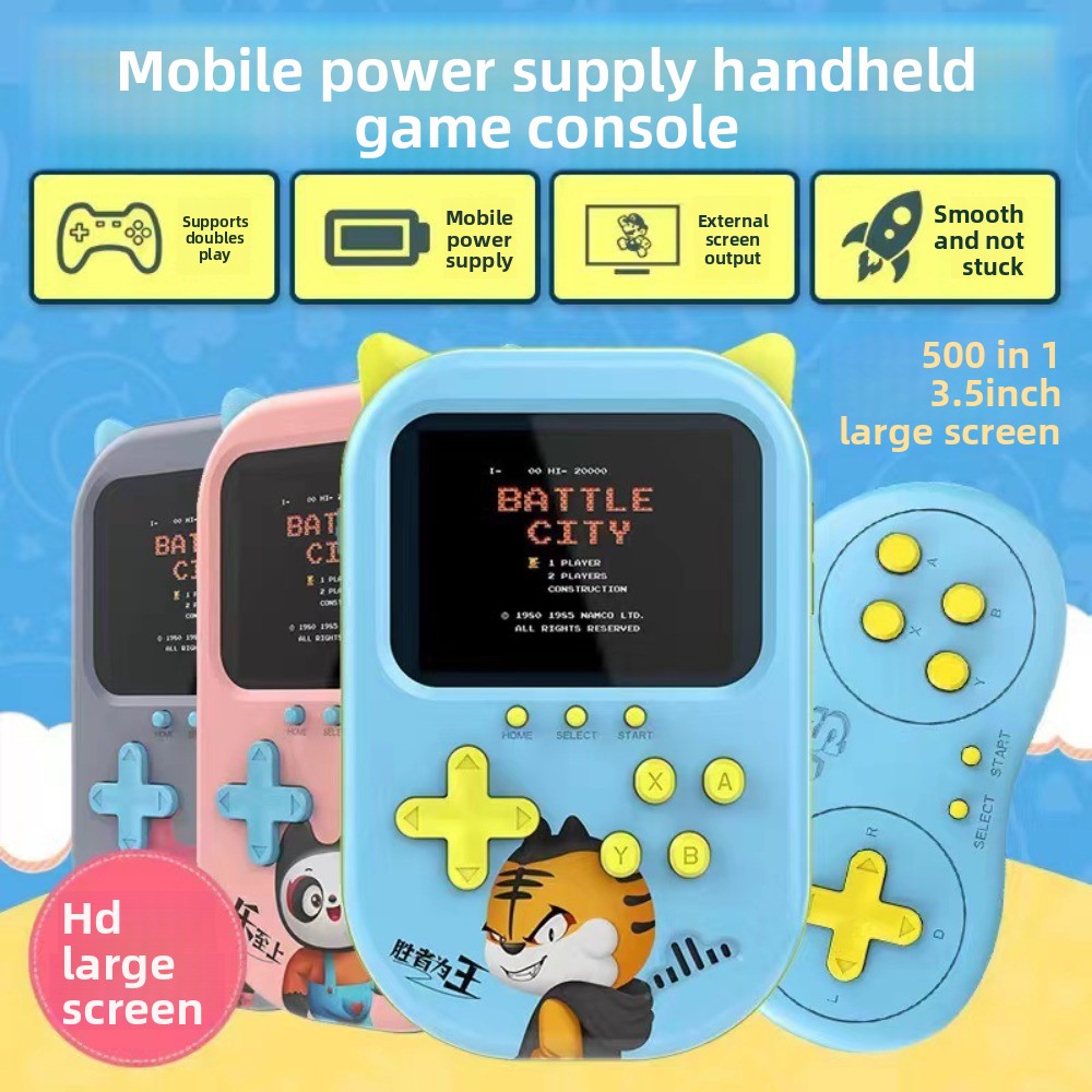 A11 Retro Handheld Game Consol - Retro Gaming Power Bank 评论和价格